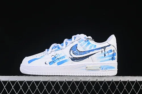 All categories Nk Air Force 1 Air Force series Nk Air Force 1 Low Air Force low-top Nike Air Force 1'07 Low "Sagittarius" Hand-painted graffiti Twelve constellations series Sagittarius Air Force One low-top casual sneakers Constellation 11231221